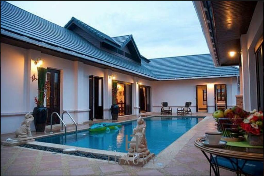 4 Bedroom Private Bali Style Villa Hh6 Хуа Хин Екстериор снимка